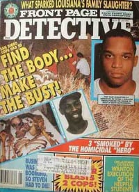 Front Page Detective January 1995 magazine back issue cover image