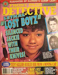 Front Page Detective April 1995 magazine back issue cover image