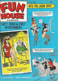 Fun House September 1968 magazine back issue cover image