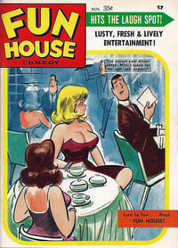Fun House November 1968 magazine back issue cover image
