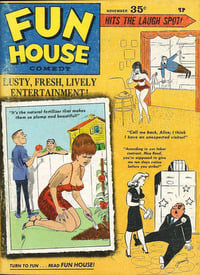 Fun House November 1970 magazine back issue cover image