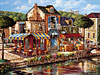 Village Hotel, 1500 Piece Jigsaw Puzzle Made by FX