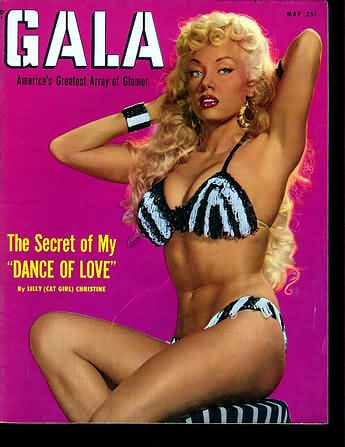 Gala May 1953 magazine back issue Gala magizine back copy 