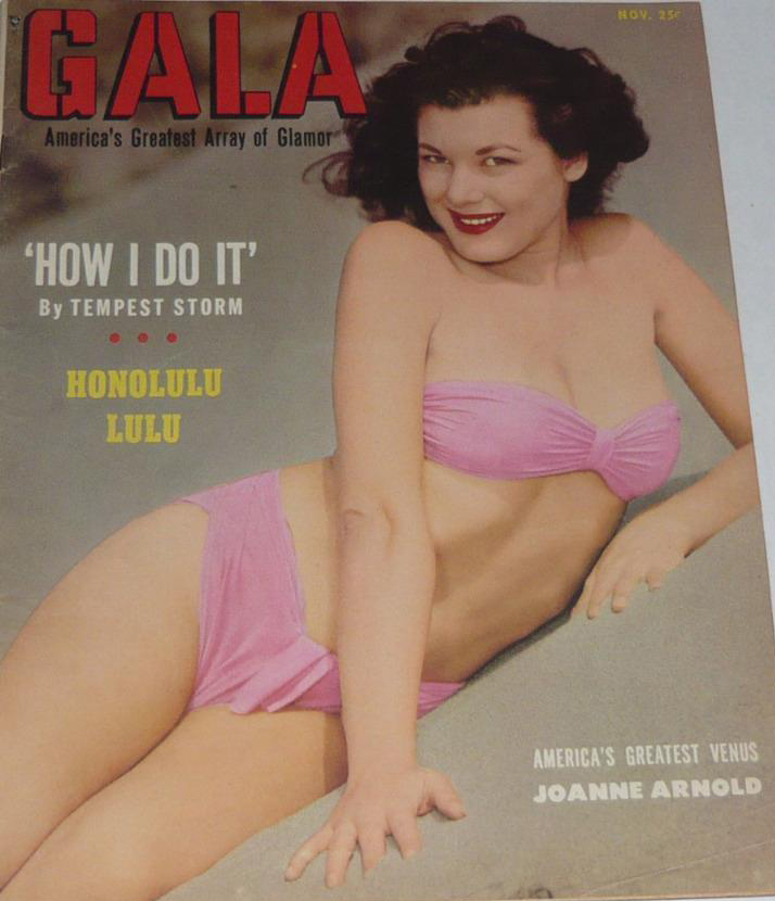 Gala November 1953 magazine back issue Gala magizine back copy 