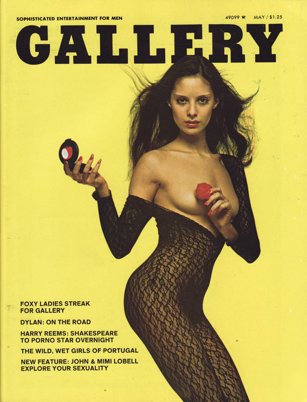 Gallery May 1974 magazine back issue Gallery magizine back copy gallery magazine, home of the forbidden fruit, beautiful nude young women, 70s nude girls, political