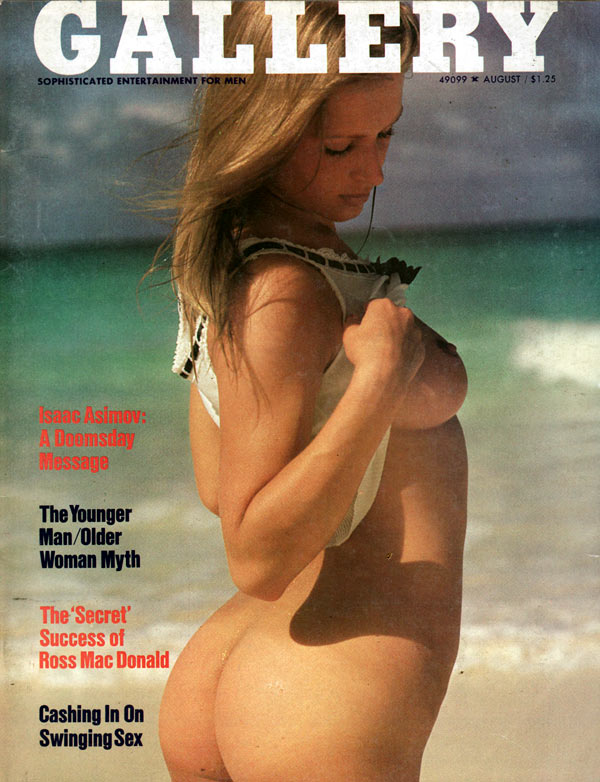 Gallery August 1974 magazine back issue Gallery magizine back copy gallery august 1974, gallery sophisticated entertainment for men, hot nude young women, the secret a