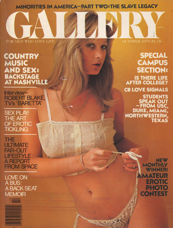Gallery October 1976 magazine back issue Gallery magizine back copy gallery october 1976 used bakc issue, how girls posing in naked pictorial, amateur erotic photo cont