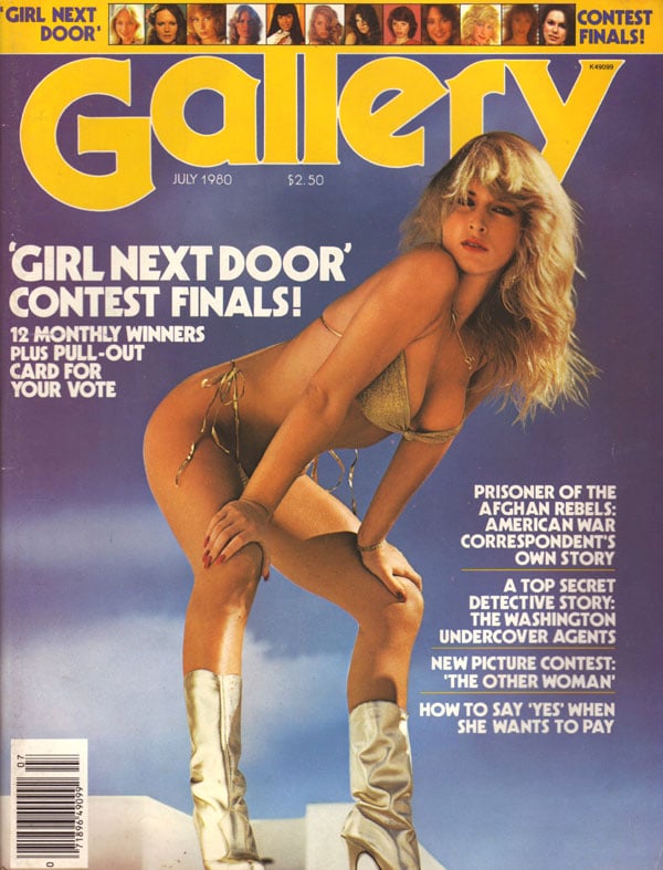 Gallery July 1980, gallery magazine porn back issues 80s style ho