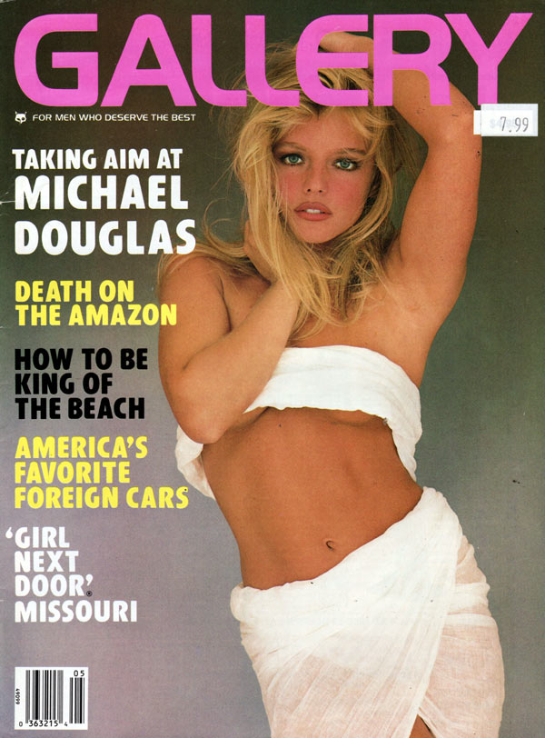Gallery May 1989 magazine back issue Gallery magizine back copy gallery magazine back issues, nude women pictorial, erotic funny cartoons, political articles,  1989