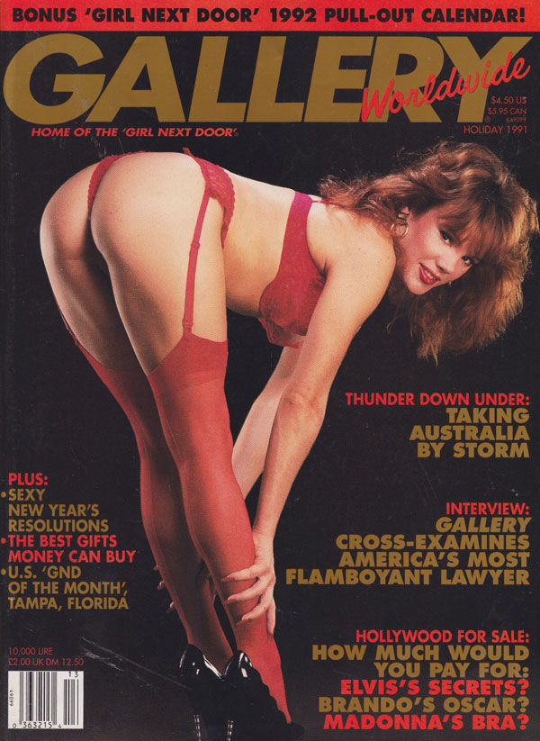 Gallery Holiday 1991 magazine back issue Gallery magizine back copy gallery magazine 1991 holiday back issues hot horny explicit sex shots naughty babes interviews erot