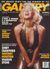 Joanie Allum magazine pictorial Gallery Worldwide August 1993