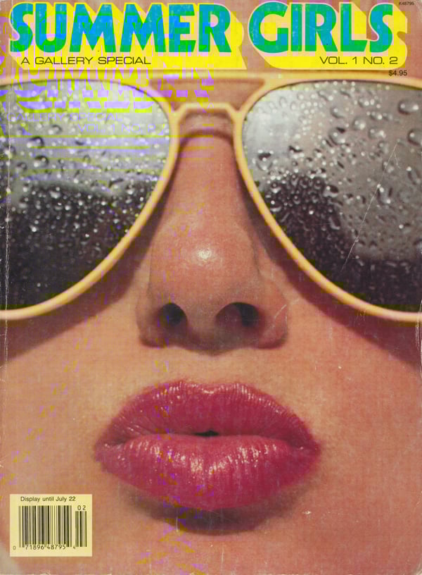 Gallery Special Vol. 1 # 2, 1986, Summer Girls magazine back issue Gallery Special magizine back copy big & small breasted,greedy for guys,Cowgirl is a Lady,natural bush, Hot Lady From a Cold Land