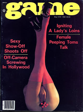 Game May 1976 magazine back issue Game magizine back copy 