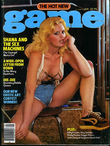 Game January 1981 magazine back issue Game magizine back copy 