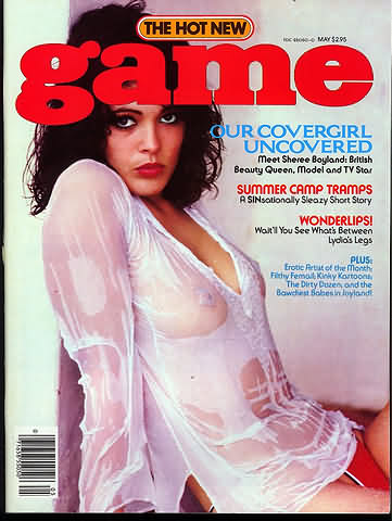 Game May 1981 magazine back issue Game magizine back copy 