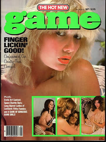 Game September 1981 magazine back issue Game magizine back copy 