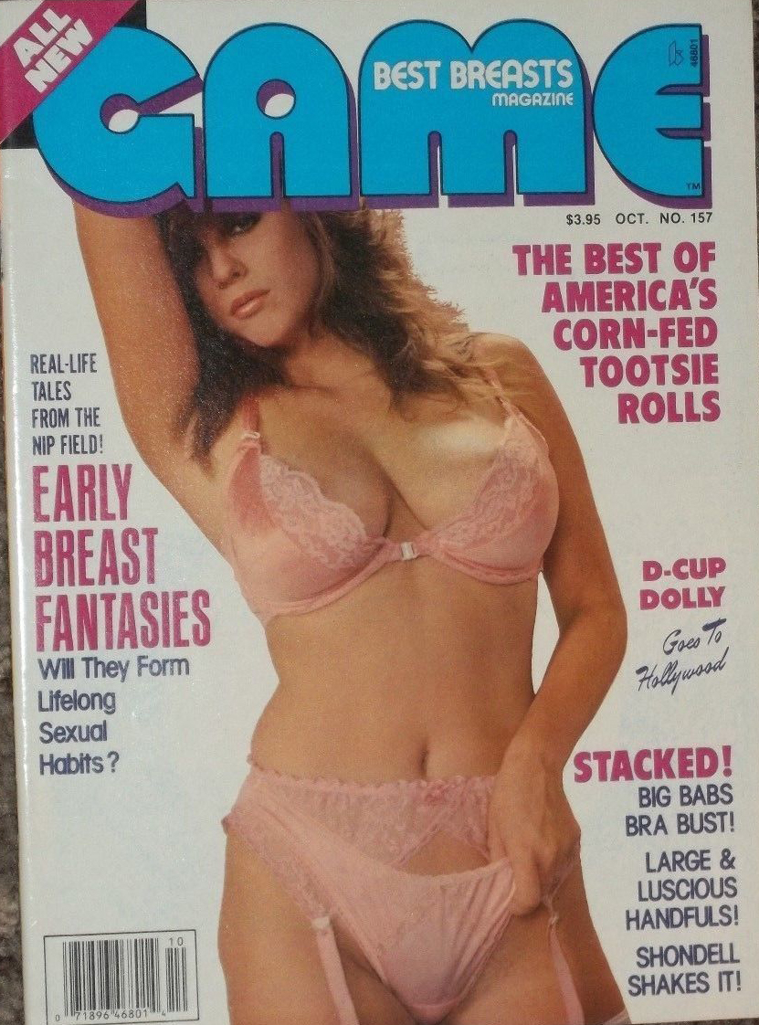 Game October 1988 magazine back issue Game magizine back copy 