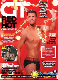 Gay Times December 2014 Magazine Back Copies Magizines Mags