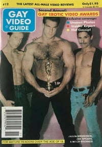 Gay Video Guide # 12 magazine back issue