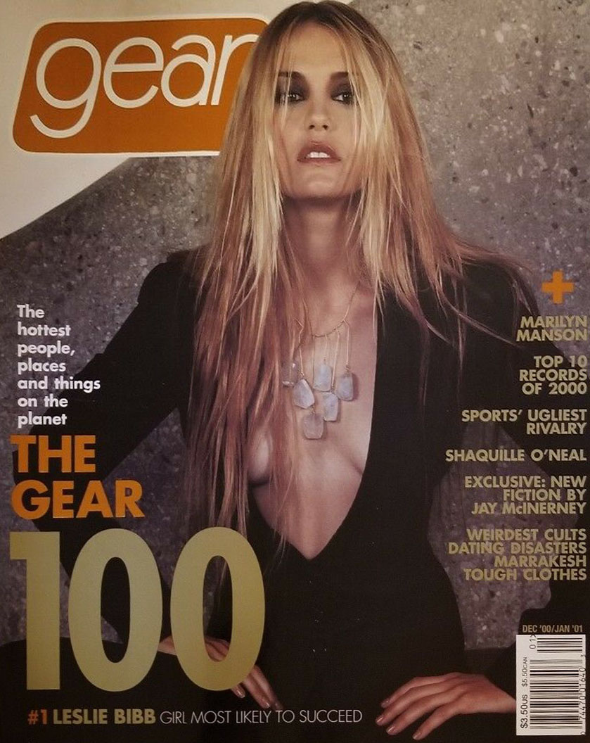 Gear December/January 2000 magazine back issue Gear magizine back copy 