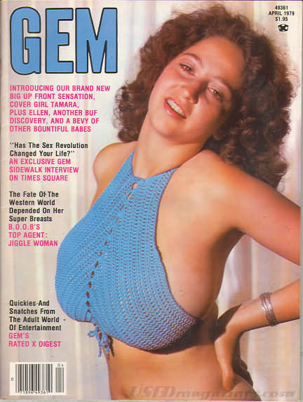 Gem April 1979 magazine back issue Gem magizine back copy 