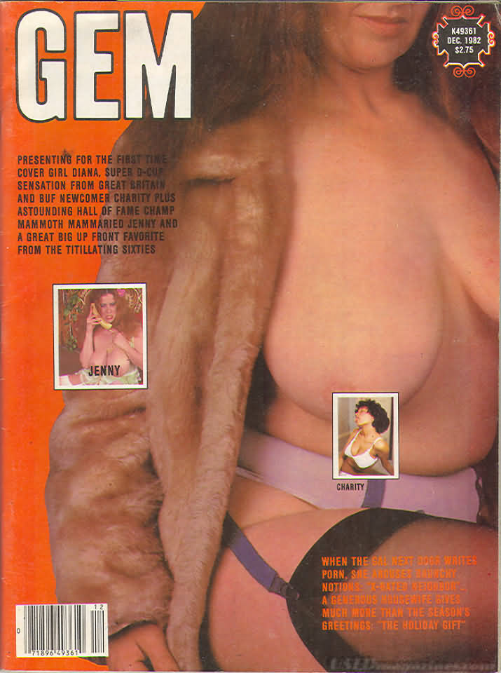 Gem December 1982 magazine back issue Gem magizine back copy 