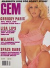 Chrissy Paris magazine cover appearance Gem January 1994