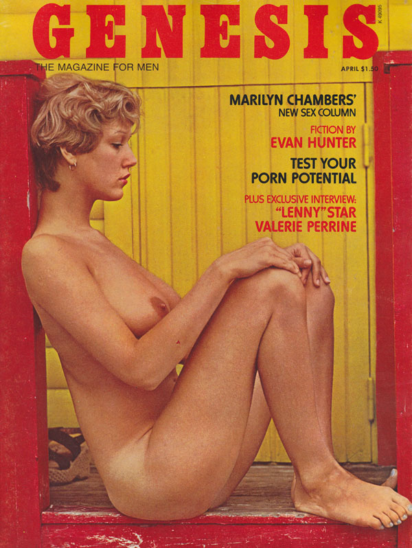 Genesis April 1975 magazine back issue Genesis magizine back copy genesis magazine 1975 back issues marilyn chambers erotic fiction naughty pictorials xxx spreads int