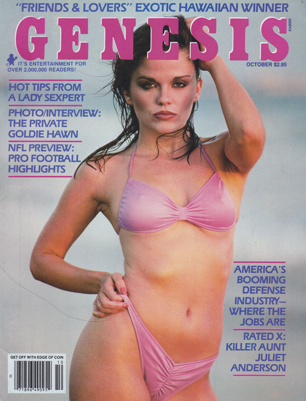 Genesis October 1981 magazine back issue Genesis magizine back copy genesis xxx porn magazine 1981 back issues nfl preview america's hottest babes erotic nudes tight pu