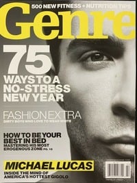 Genre January 2008 magazine back issue