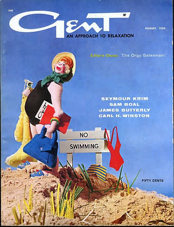 Gent Aug 1959 magazine reviews