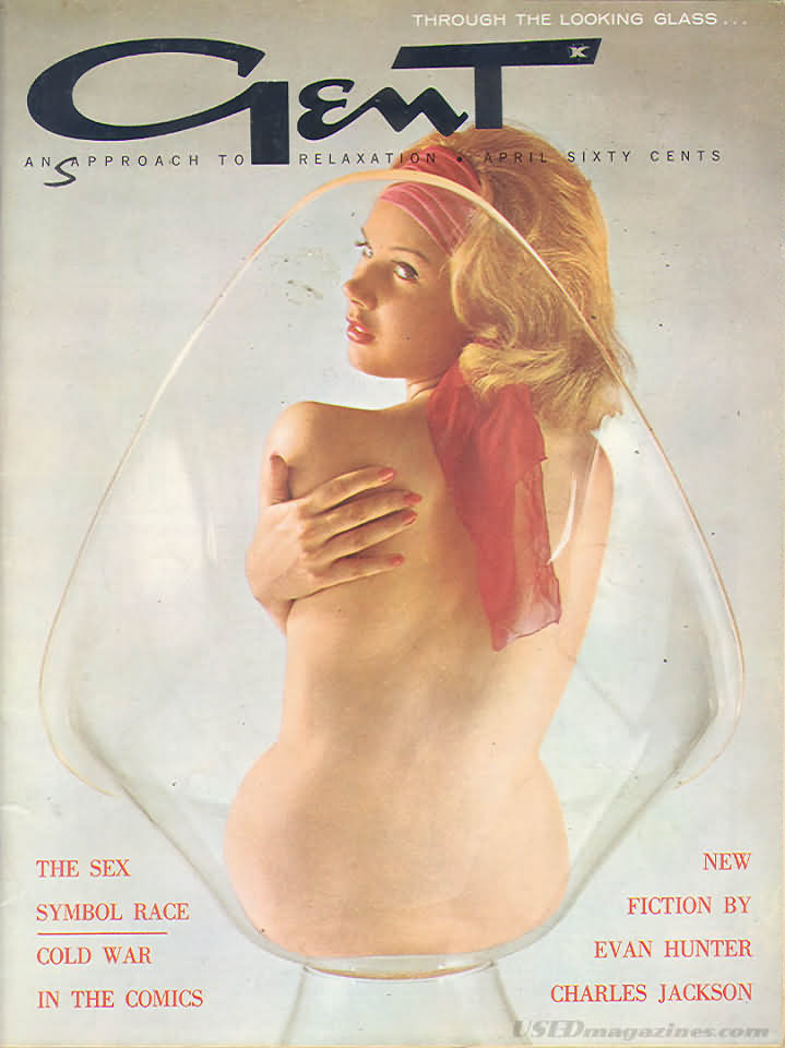 Gent April 1963 magazine back issue Gent magizine back copy Gent April 1963 Adult Vintage Magazine Back Issue Featuring Large Breasted Nude Women. The Sex Symbol Race Cold War In The Comics.