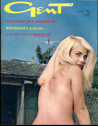 Gent August 1966 magazine back issue Gent magizine back copy Gent August 1966 Adult Vintage Magazine Back Issue Featuring Large Breasted Nude Women. Anatomy Of A Bachelor.