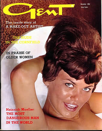 Gent December 1966 magazine back issue Gent magizine back copy Gent December 1966 Adult Vintage Magazine Back Issue Featuring Large Breasted Nude Women. The Inside Story Of A Make Out Artist.