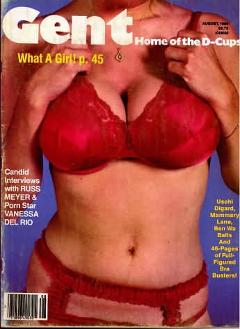Gent August 1980 magazine back issue Gent magizine back copy Gent August 1980 Adult Vintage Magazine Back Issue Featuring Large Breasted Nude Women. Candid Interviews With Russ Meyer & Porn Star Vanessa Del Rio.