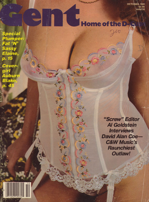 Gent October 1981 magazine back issue Gent magizine back copy gent magazine oct 1981 back issues large plump women huge tits tittys boobs xxx pix horny women racy