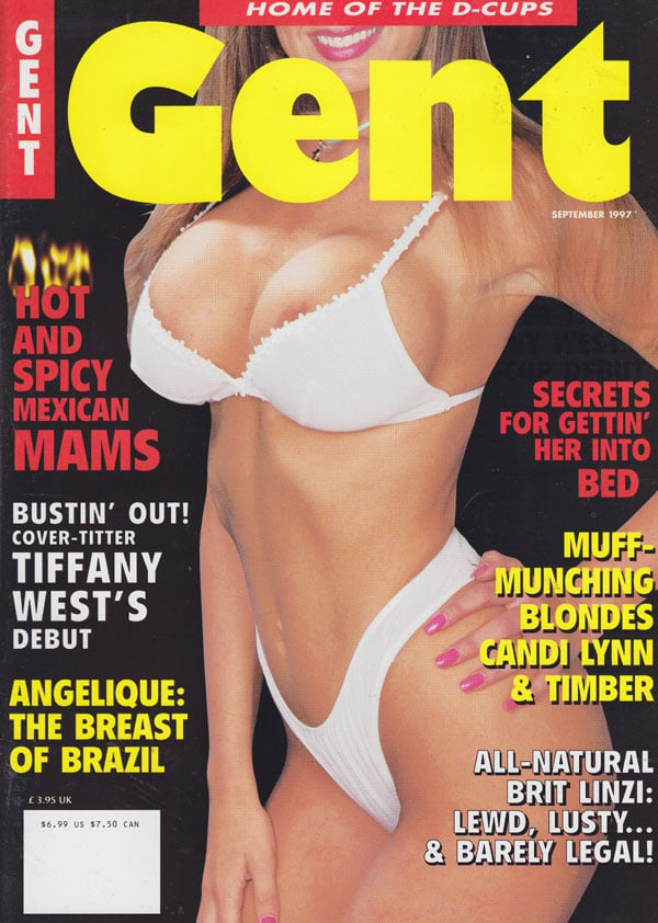 Gent September 1997 magazine back issue Gent magizine back copy gent magazine 1997 back issues home of the dcups hot huge busty babes busting out curvy sexy mamas m