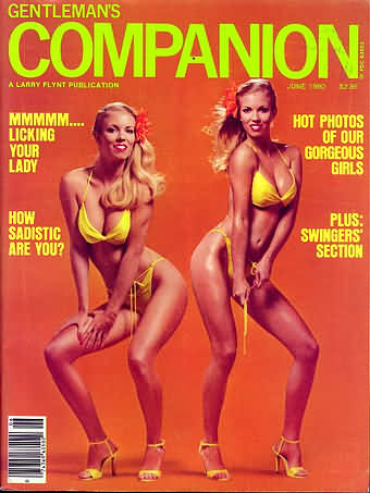 Gentleman's Companion June 1980 magazine back issue Gentleman's Companion magizine back copy Gentleman's Companion June 1980 Adult Pornographic Magazine Back Issue Published by LFP, Larry Flynt Publications. MMMMM...Licking Your Lady.