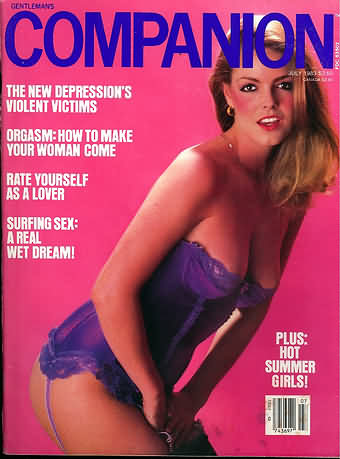 Gentleman's Companion July 1983 magazine back issue Gentleman's Companion magizine back copy Gentleman's Companion July 1983 Adult Pornographic Magazine Back Issue Published by LFP, Larry Flynt Publications. The New Depression's Violent Victims.