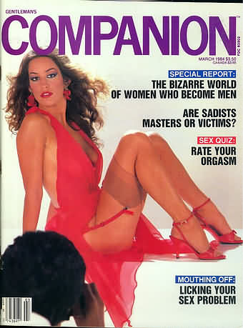 Gentleman's Companion March 1984 magazine back issue Gentleman's Companion magizine back copy Gentleman's Companion March 1984 Adult Pornographic Magazine Back Issue Published by LFP, Larry Flynt Publications. Special Report: The Bizarre World Of Women Who Become Men.