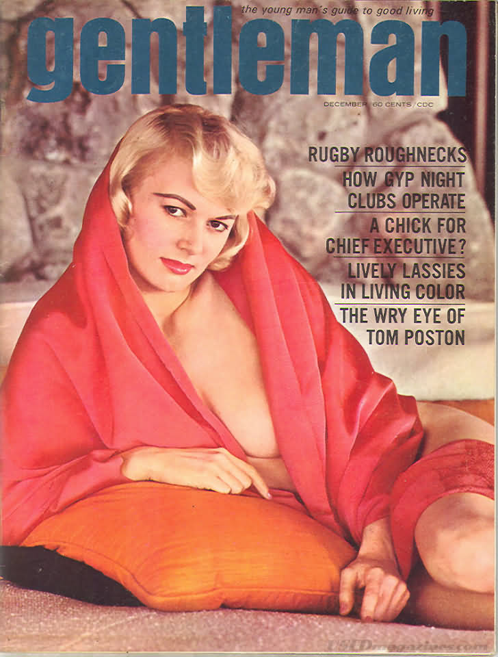 Gentleman December 1963 magazine back issue Gentleman magizine back copy 