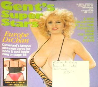 Gent Special # 16, Super Stars magazine back issue Gent Special magizine back copy Gent Special # 16, Super Stars Adult Magazine Back Issue Published by Magna Publishing Group. Europe DiChan Cleveland's Famous Cleavage Bares Her Body & Soul Beginning On Page 58.