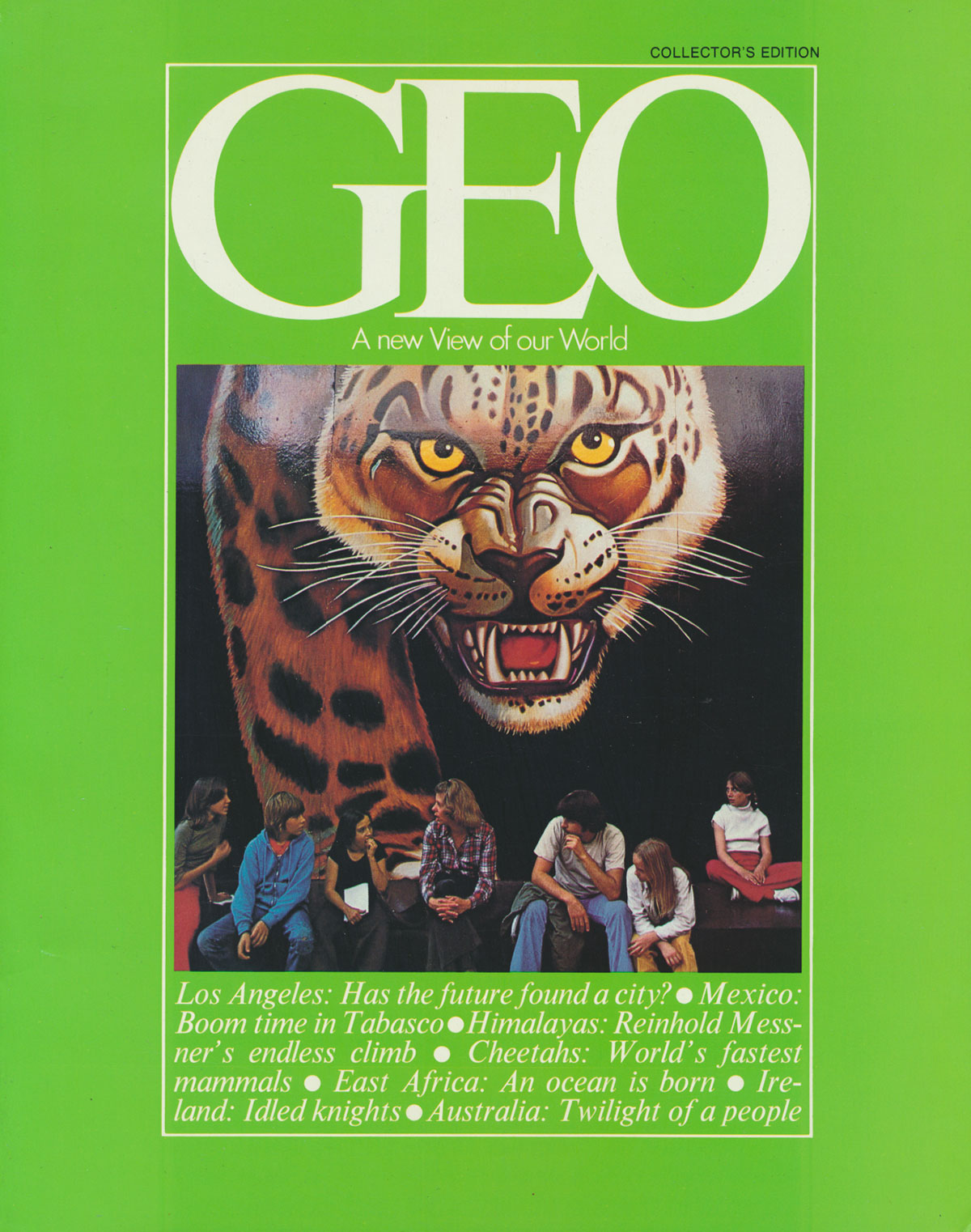 Geo Collector's Edition 1979 magazine back issue Geo magizine back copy 