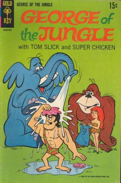George of the Jungle Comic Book Back Issues of Superheroes by A1Comix