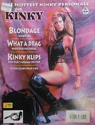 Get Kinky # 58 magazine back issue Get Kinky magizine back copy 