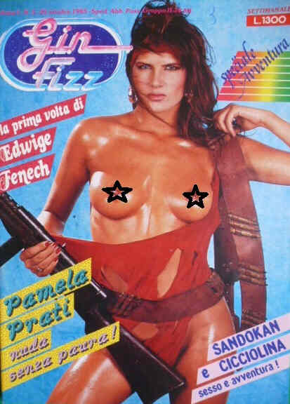 Gin Fizz # 5, October 1985 magazine back issue Gin Fizz magizine back copy 