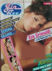 Gin Fizz # 19, January 1986 magazine back issue