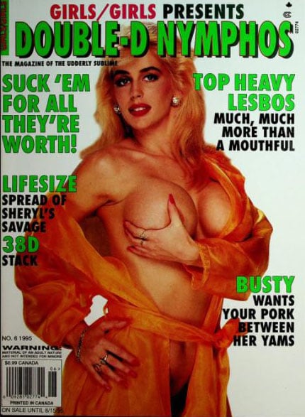 Girls/Girls June 1995 magazine back issue Girls/Girls magizine back copy 
