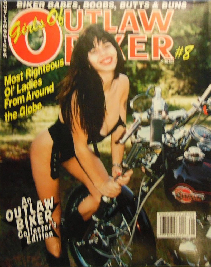 Girls of Outlaw Biker 8 Magazine, OB 8.