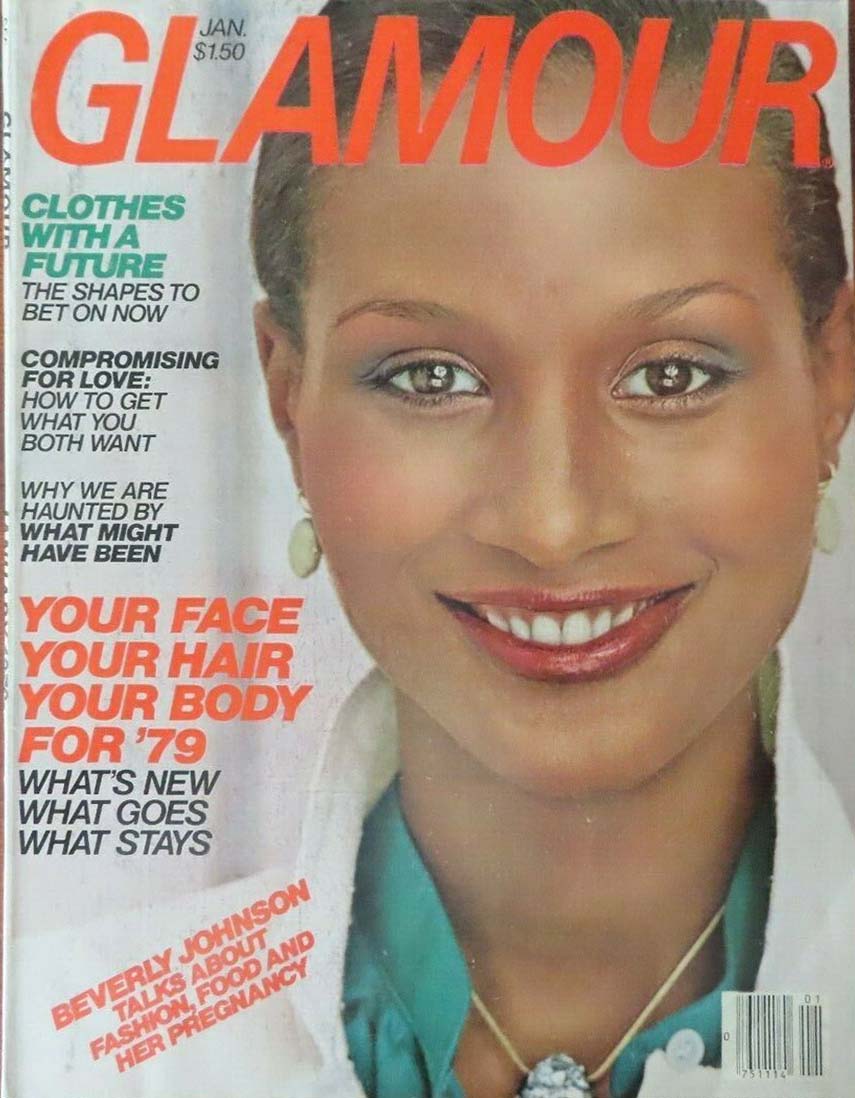 Glamour January 1979, Glamour January 1979 Womens Magazine Back I